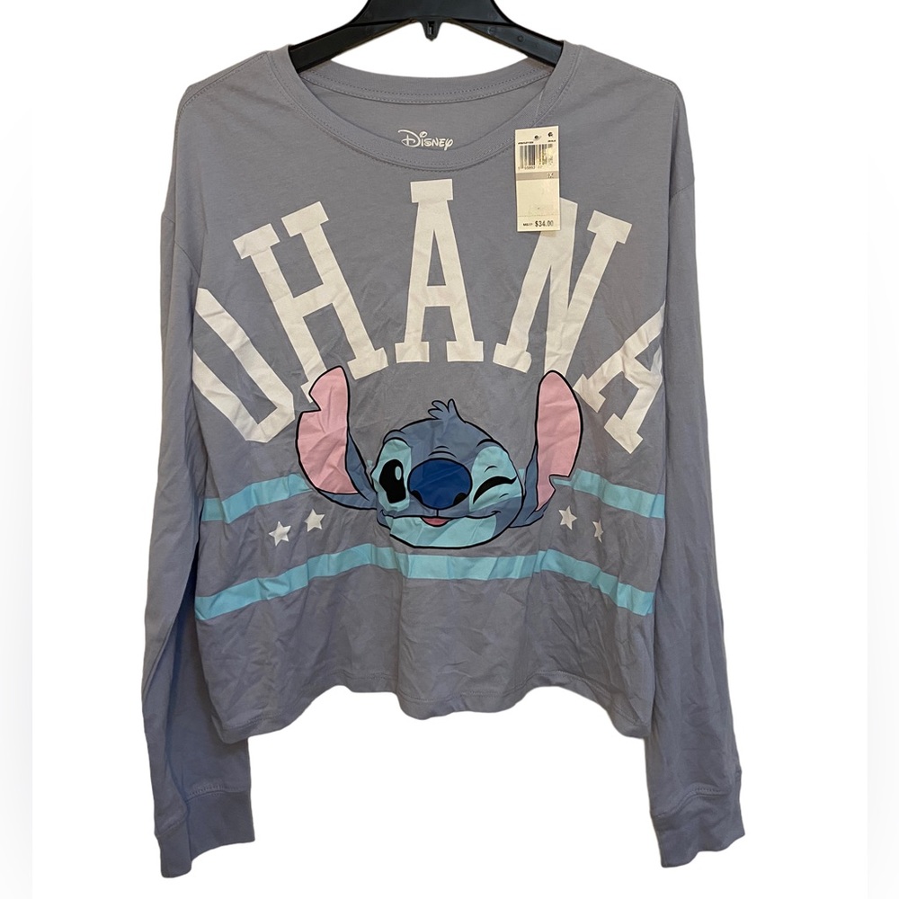 Love Tribe Trendy Plus Size Stitch Ohana-Graphic Zen Blue Various Sizes …